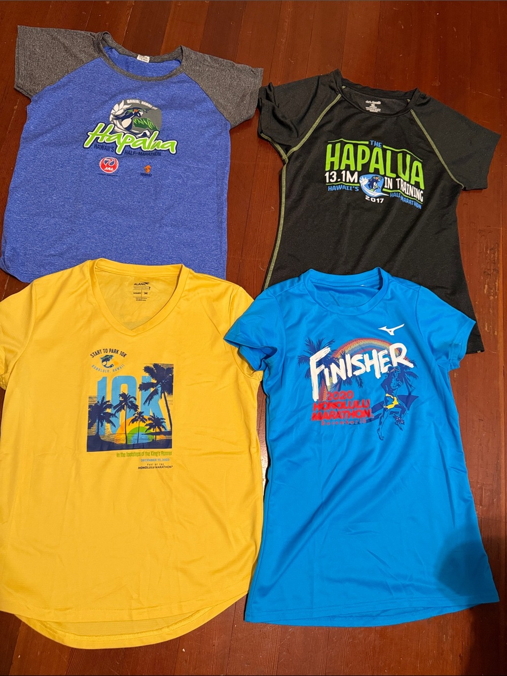 Bundle of Ladies Short Sleeve Active Tee from Hawaii